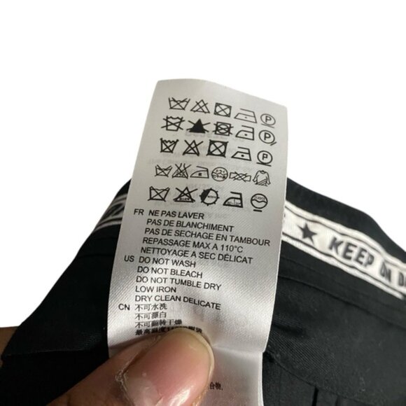 Sandro Paris Women's Black Keep On Dancing Cropped Pant - Picture 9 of 11